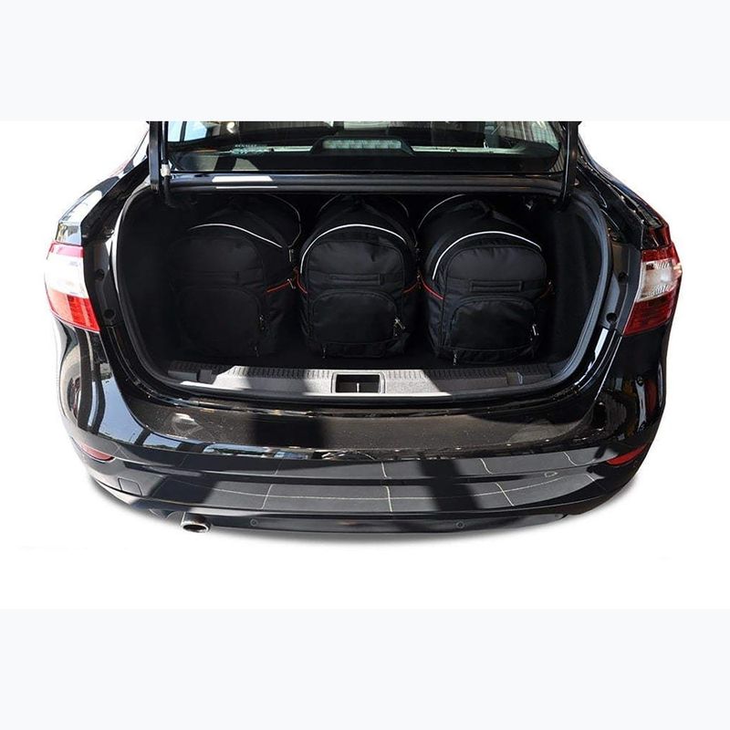 Gepäckträgertaschen-Set KJUST Renault Fluence Limousine 2009-2016 5 Stk. Schwarz 16