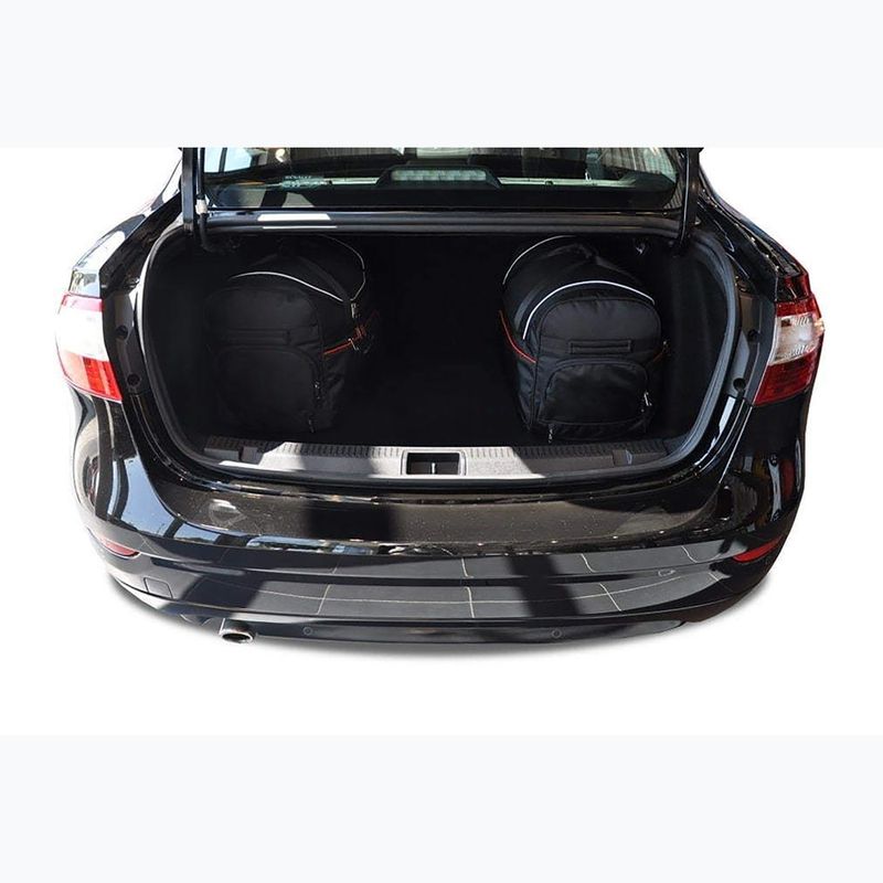 Gepäckträgertaschen-Set KJUST Renault Fluence Limousine 2009-2016 5 Stk. Schwarz 17