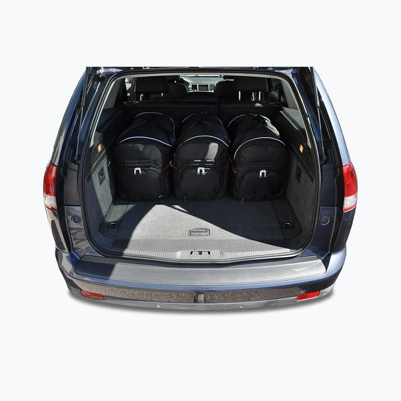 Gepäckträgertaschen-Set KJUST Opel Vectra Combi 2002-2008 5 Stk. Schwarz 14