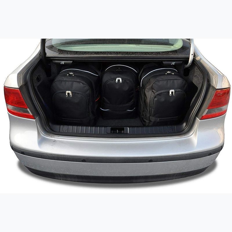 Gepäckträgertaschen-Set KJUST Saab 9-3 Sportsedan 2002-2014 4 Stk. Schwarz 18