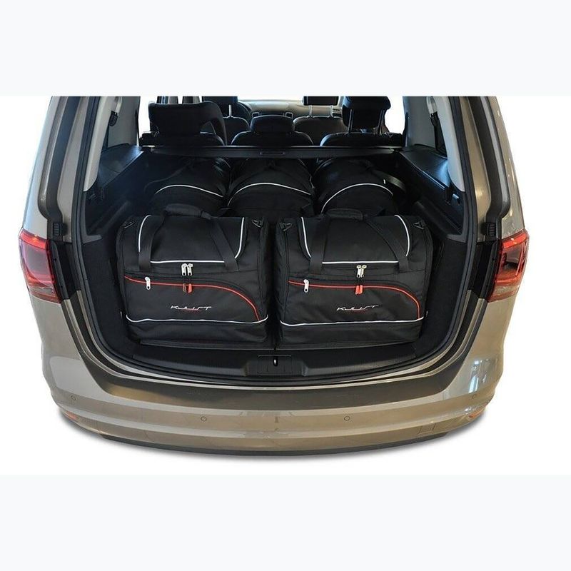 Gepäckträgertaschen-Set KJUST Seat Alhambra 2010-2020 5 Stk. Schwarz 11