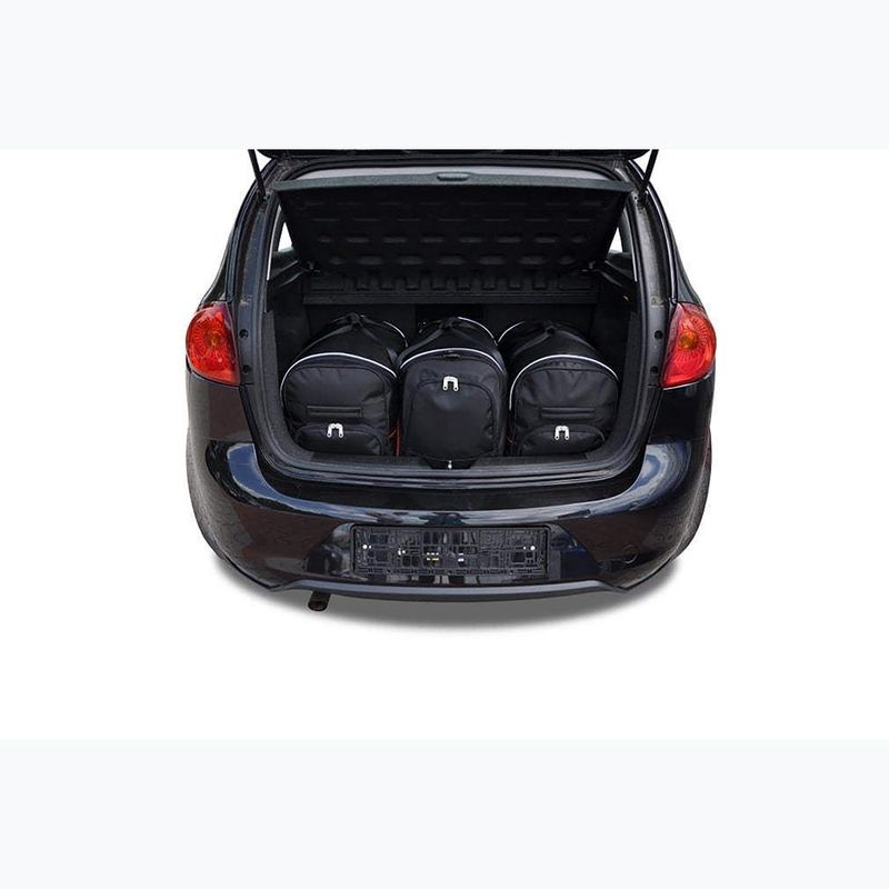 Gepäckträgertaschen-Set KJUST Seat Altea 2004-2015 3 Stk. Schwarz 13