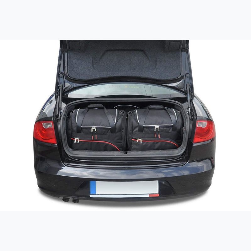Gepäckträgertaschen-Set KJUST Seat Exeo Limousine 2009-2013 5 Stk. Schwarz 11