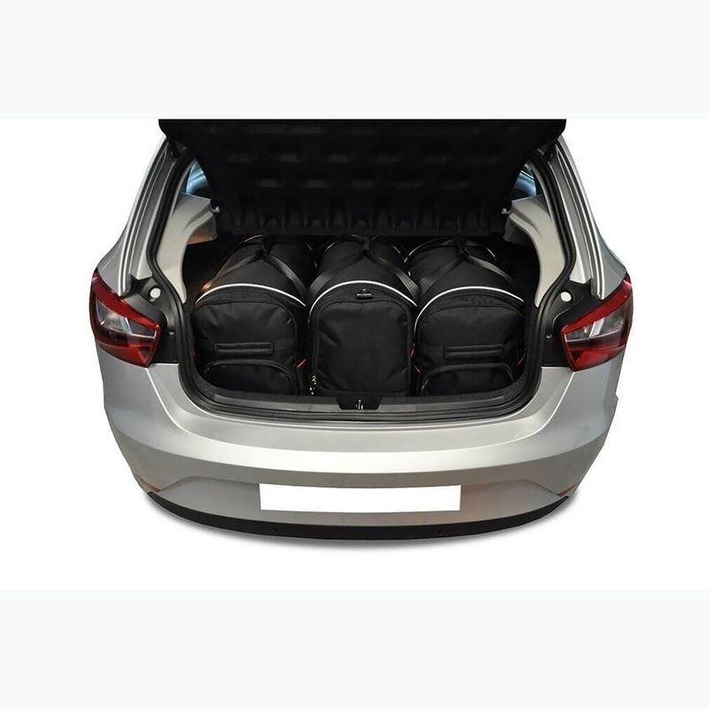Gepäckträgertaschen-Set KJUST Seat Ibiza Hatchback 2008-2017 3 Stk. Schwarz 14