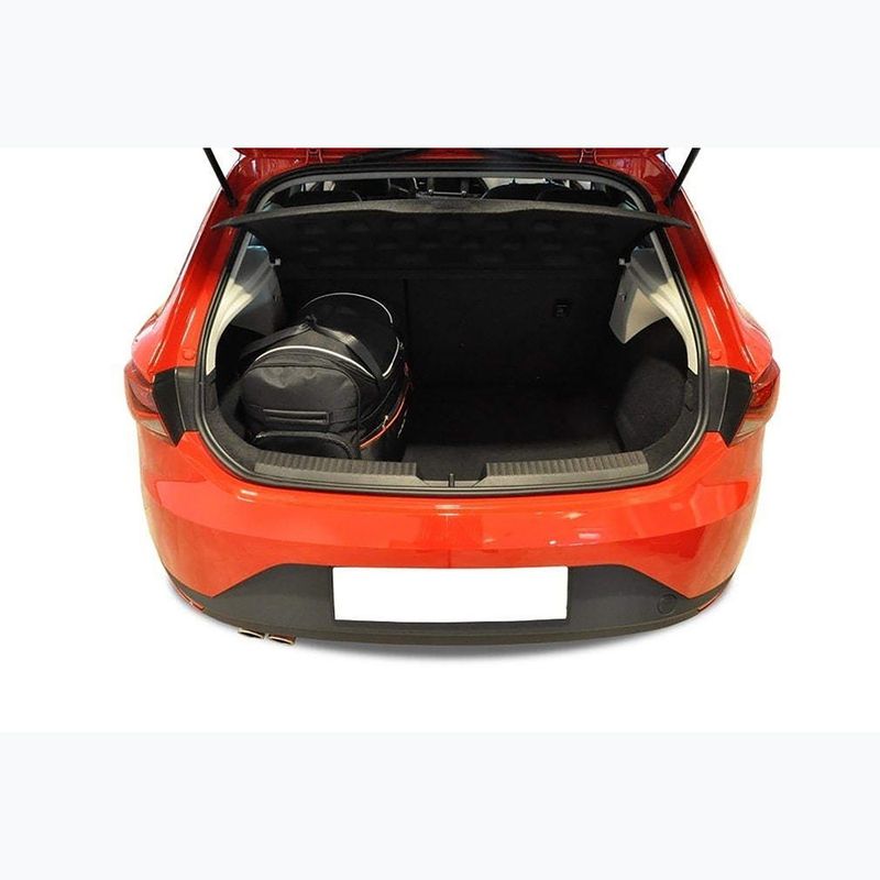 Gepäckträgertaschen-Set KJUST Seat Leon 2013-2020 4 Stk. Schwarz 14