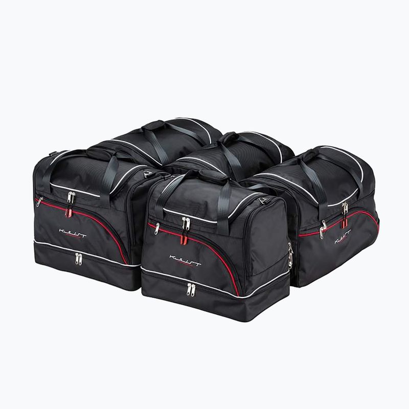 Gepäckträgertaschen-Set KJUST Seat Toledo 2012-2018 5 Stk. Schwarz