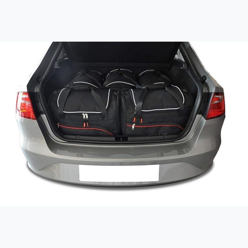 Gepäckträgertaschen-Set KJUST Seat Toledo 2012-2018 5 Stk. Schwarz 12