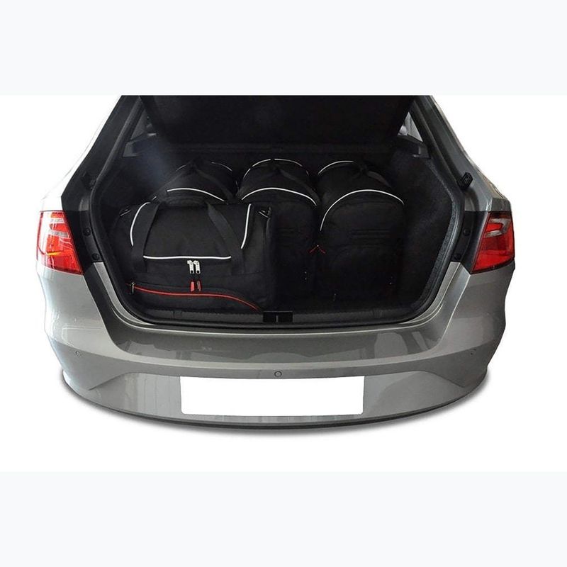 Gepäckträgertaschen-Set KJUST Seat Toledo 2012-2018 5 Stk. Schwarz 13