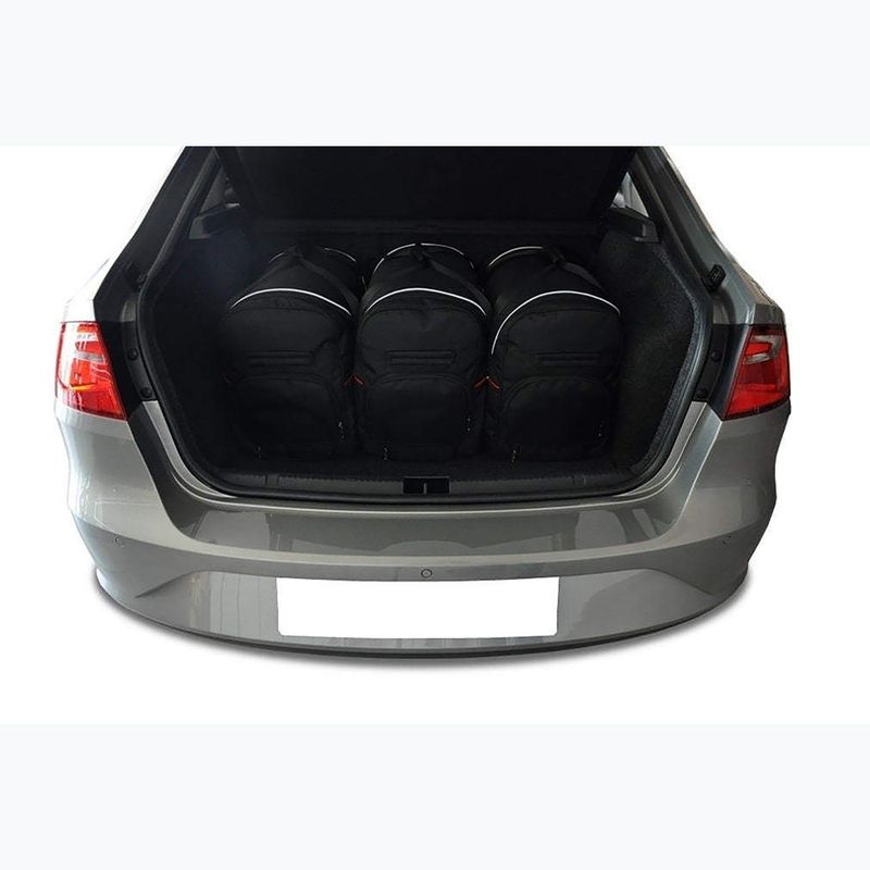 Gepäckträgertaschen-Set KJUST Seat Toledo 2012-2018 5 Stk. Schwarz 14