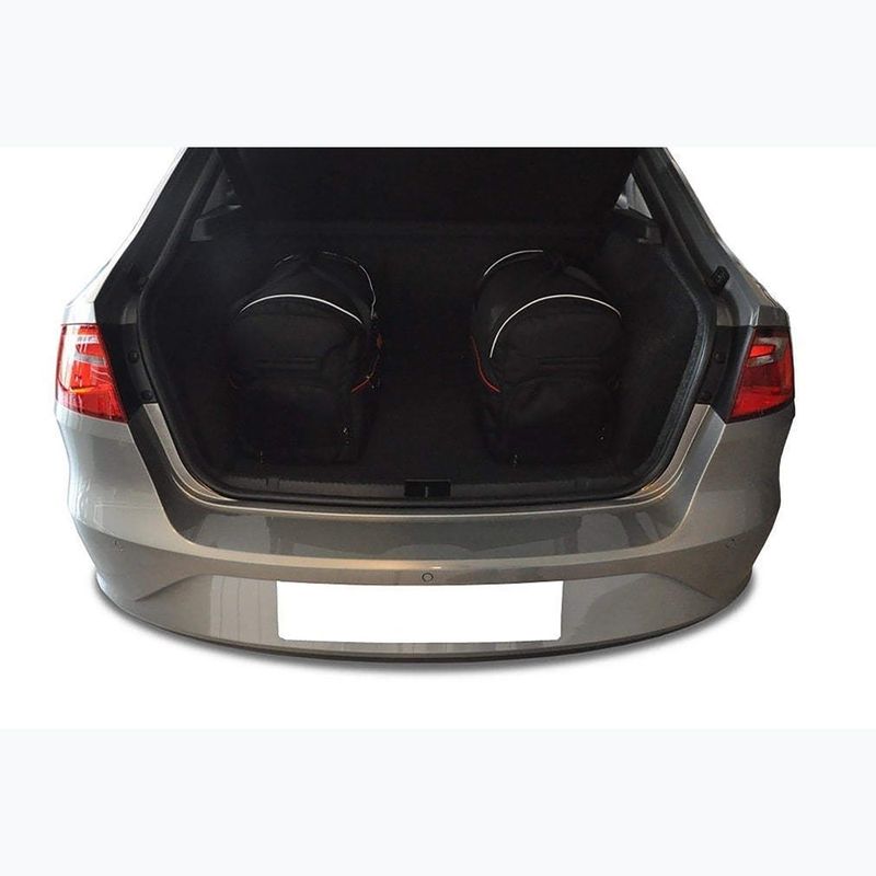Gepäckträgertaschen-Set KJUST Seat Toledo 2012-2018 5 Stk. Schwarz 15