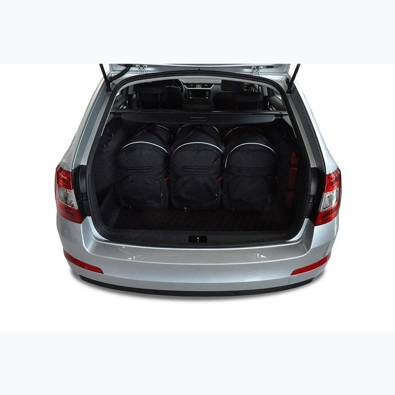 Gepäckträgertaschen-Set KJUST Skoda Octavia Kombi 2013-2020 5 Stk. Schwarz 13