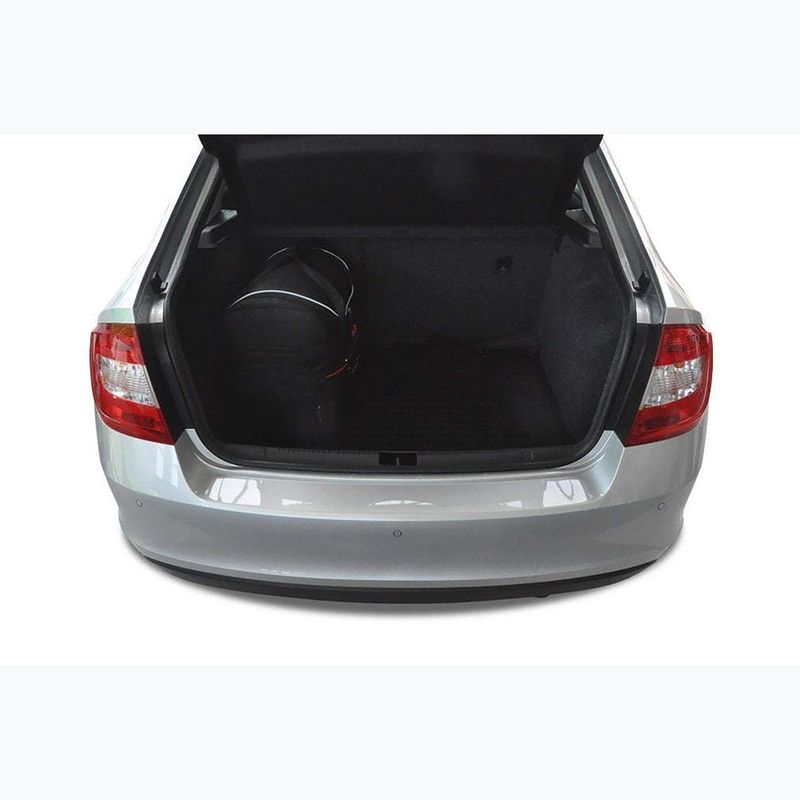 Gepäckträgertaschen-Set KJUST Skoda Rapid Liftback 2012-2019 5 Stk. Schwarz 16