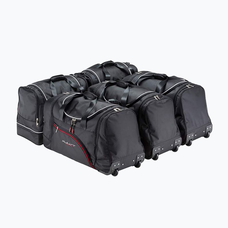 Gepäckträgertaschen-Set KJUST Skoda Superb Combi 2010-2015 5 Stk. Schwarz 2