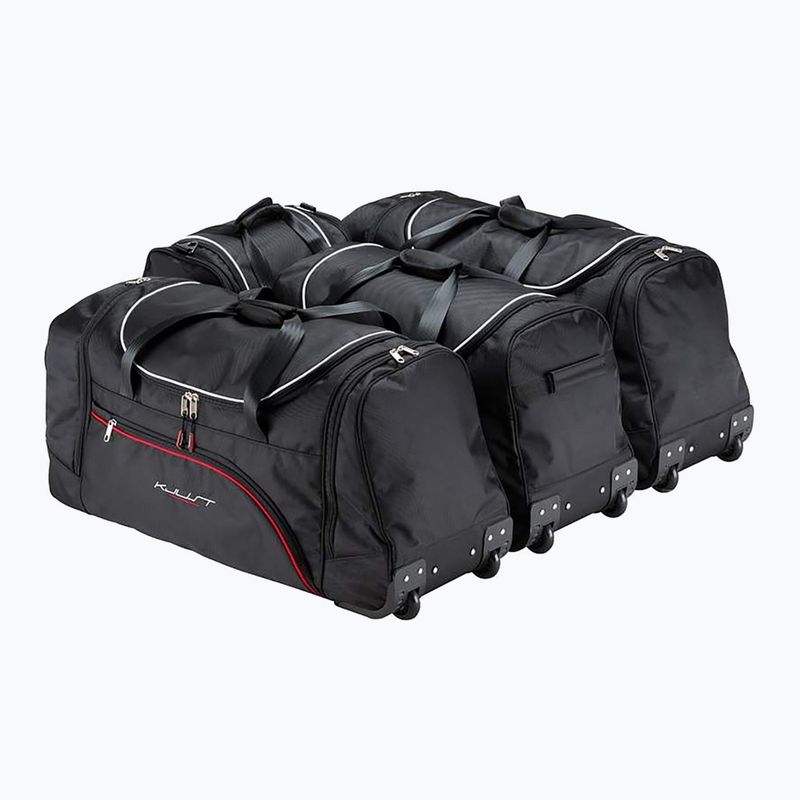 Gepäckträgertaschen-Set KJUST Opel Zafira 2011-2019 4 Stk. Schwarz 2