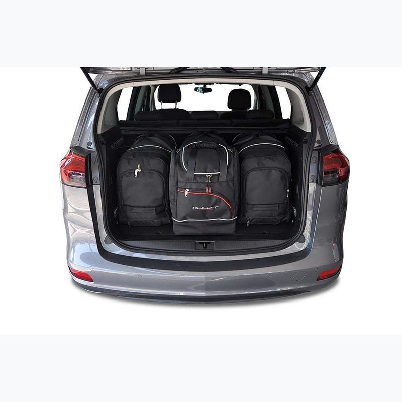 Gepäckträgertaschen-Set KJUST Opel Zafira 2011-2019 4 Stk. Schwarz 13