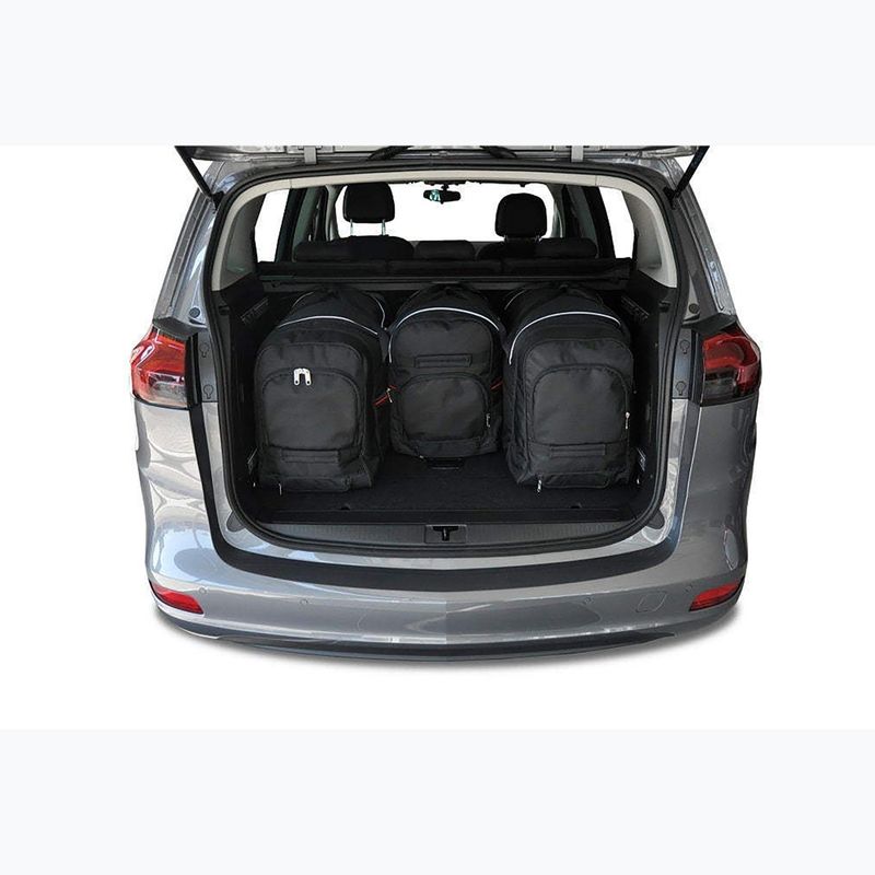 Gepäckträgertaschen-Set KJUST Opel Zafira 2011-2019 4 Stk. Schwarz 14