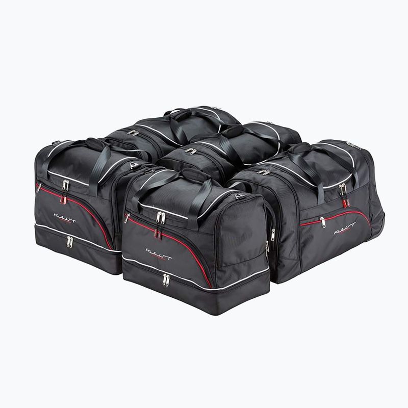 Gepäckträgertaschen-Set KJUST Skoda Superb Limousine 2008-2015 5 Stk. Schwarz