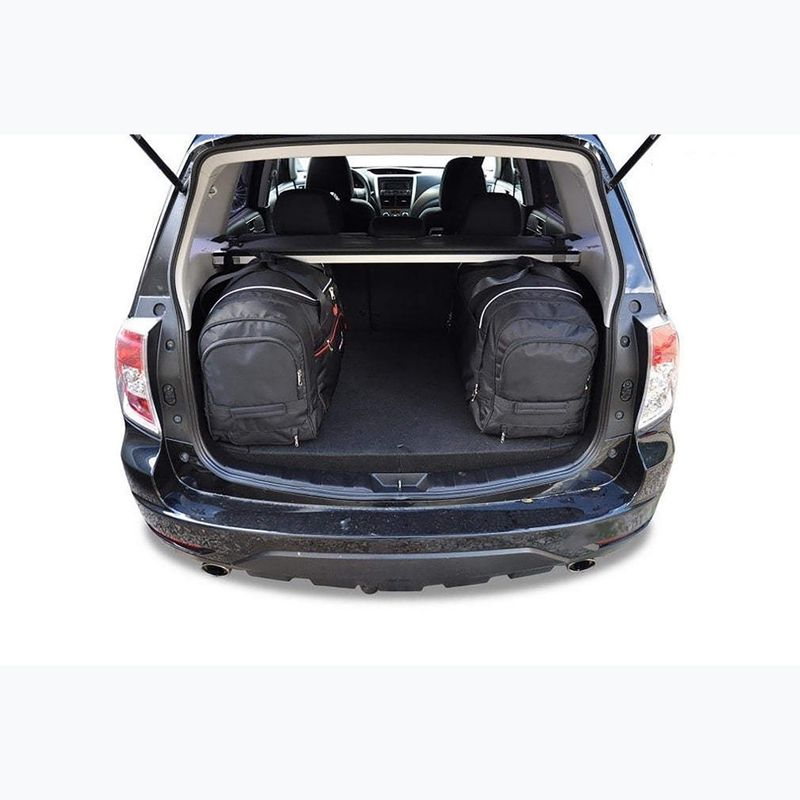 Gepäckträgertaschen-Set KJUST Subaru Forester 2008-2013 4 Stk. Schwarz 15