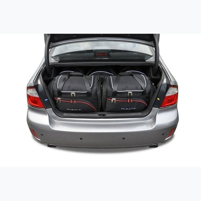Gepäckträgertaschen-Set KJUST Subaru Legacy Limousine 2003-2009 5 Stk. Schwarz 11