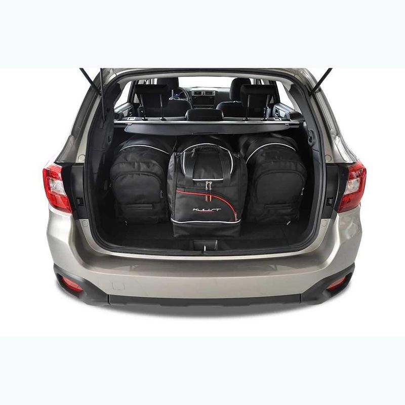 Gepäckträgertaschen-Set KJUST Subaru Outback 2015-2020 4 Stk. Schwarz 12