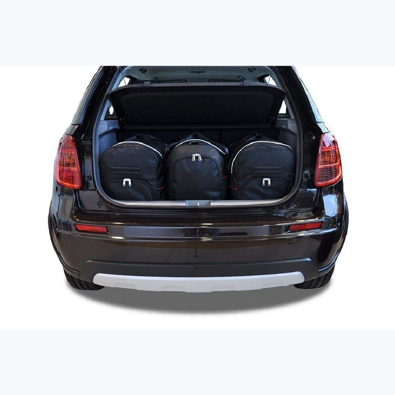 Gepäckträgertaschen-Set KJUST Suzuki Sx4 S-Cross 2006-2013 3 Stk. Schwarz 14
