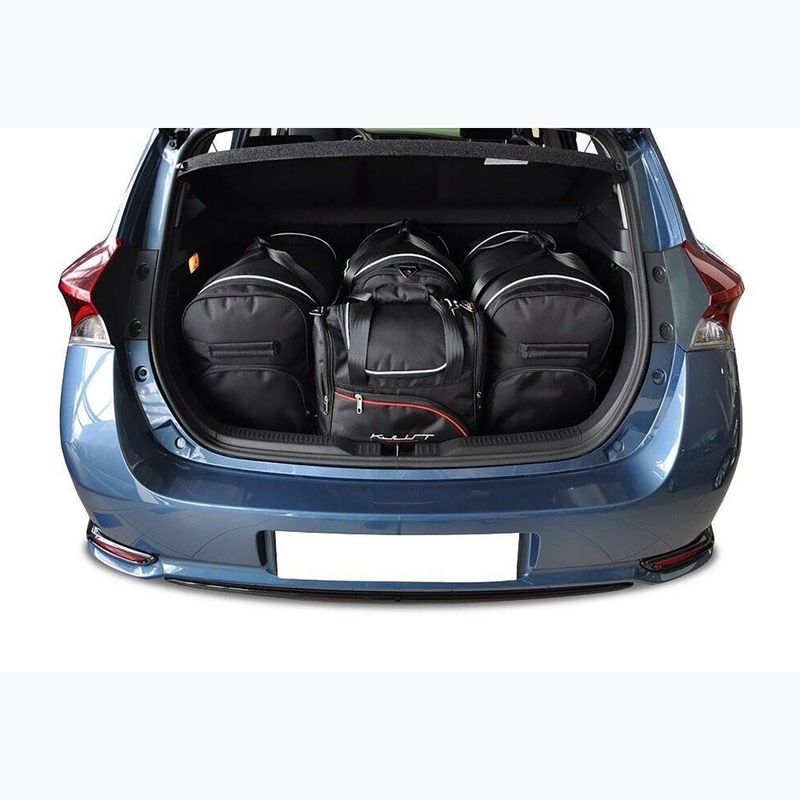 Gepäckträgertaschen-Set KJUST Toyota Auris 2013-2018 4 Stk. Schwarz 11