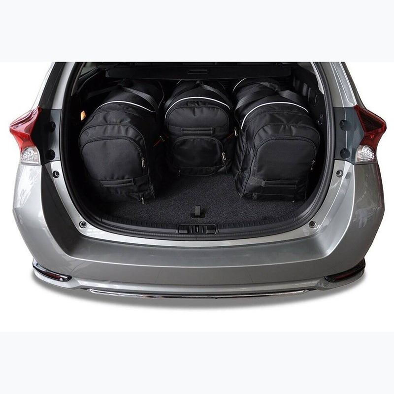 Gepäckträgertaschen-Set KJUST Toyota Auris Touring Sports 2013-2018 4 Stk. Schwarz 14