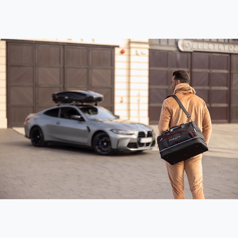 Gepäckträgertaschen-Set KJUST Toyota Auris Touring Sports 2013-2018 4 Stk. Schwarz 18