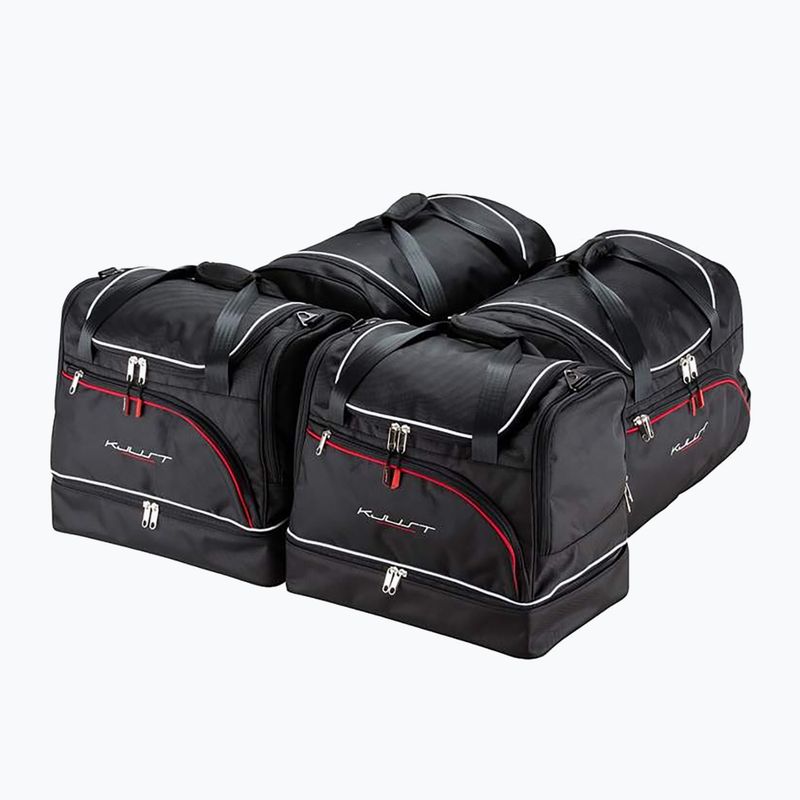 Gepäckträgertaschen-Set KJUST Toyota Avensis Limousine 2009-2018 4 Stk. czrany