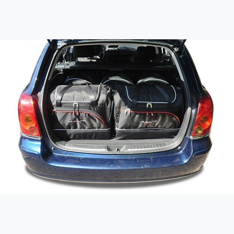 Gepäckträgertaschen-Set KJUST Toyota Avensis Wagon 2002-2009 5 Stk. Schwarz 15