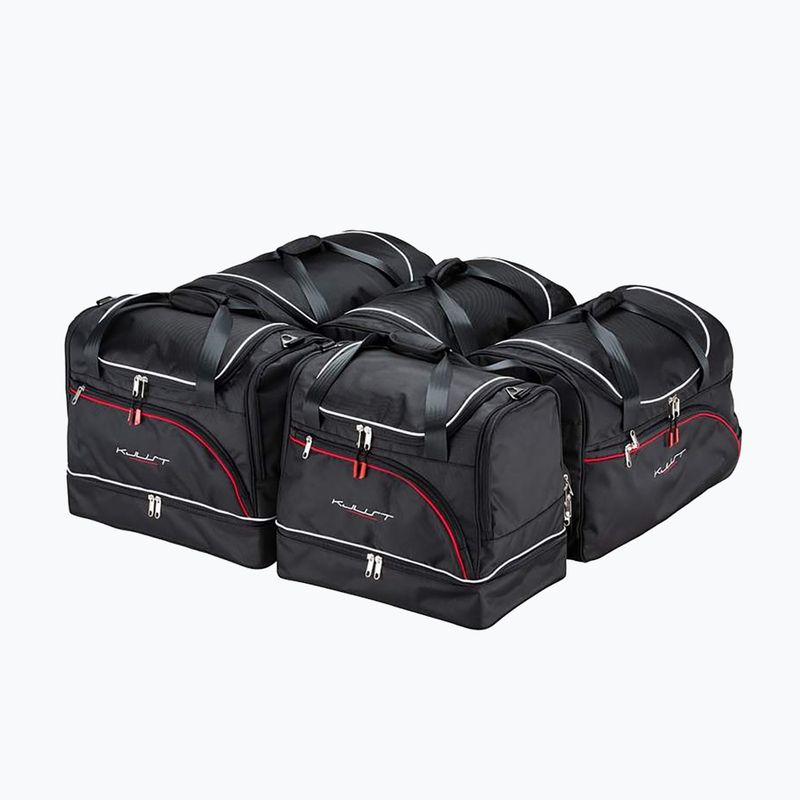 Gepäckträgertaschen-Set KJUST Toyota Avensis Wagon 2009-2018 5 Stk. Schwarz