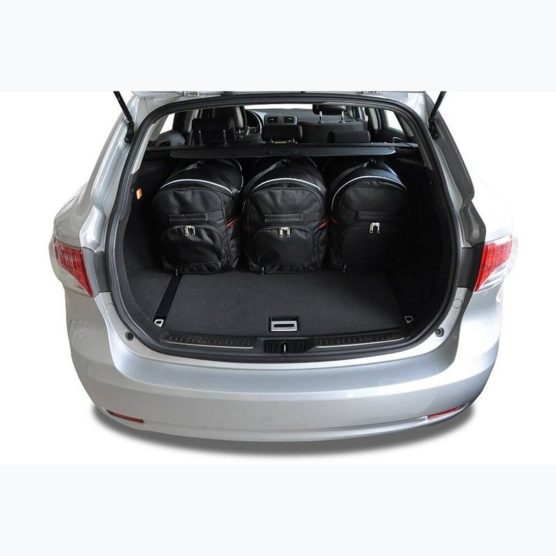 Gepäckträgertaschen-Set KJUST Toyota Avensis Wagon 2009-2018 5 Stk. Schwarz 15