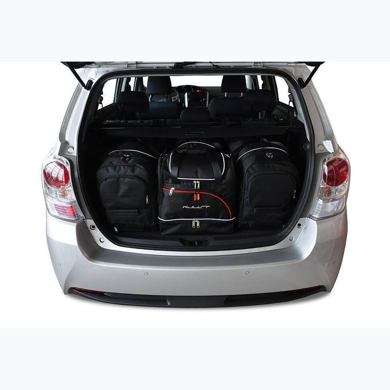 Gepäckträgertaschen-Set KJUST Toyota Verso 2009-2018 4 Stk. Schwarz 13