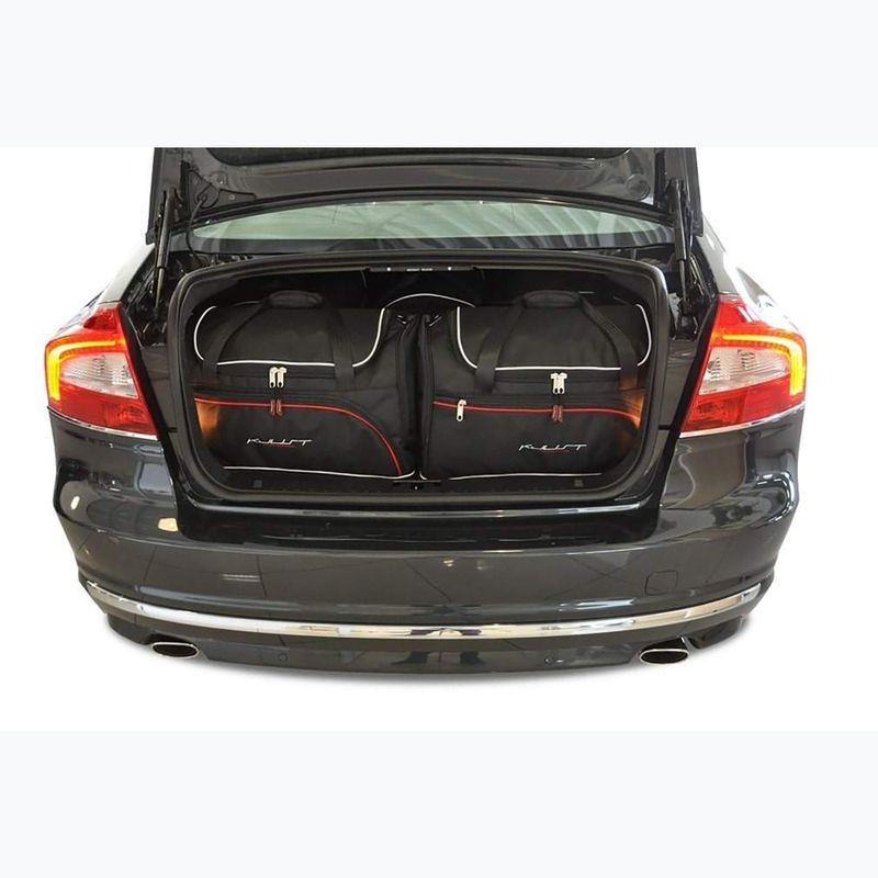 Gepäckträgertaschen-Set KJUST Volvo S80 2006-2016 5 Stk. Schwarz 15