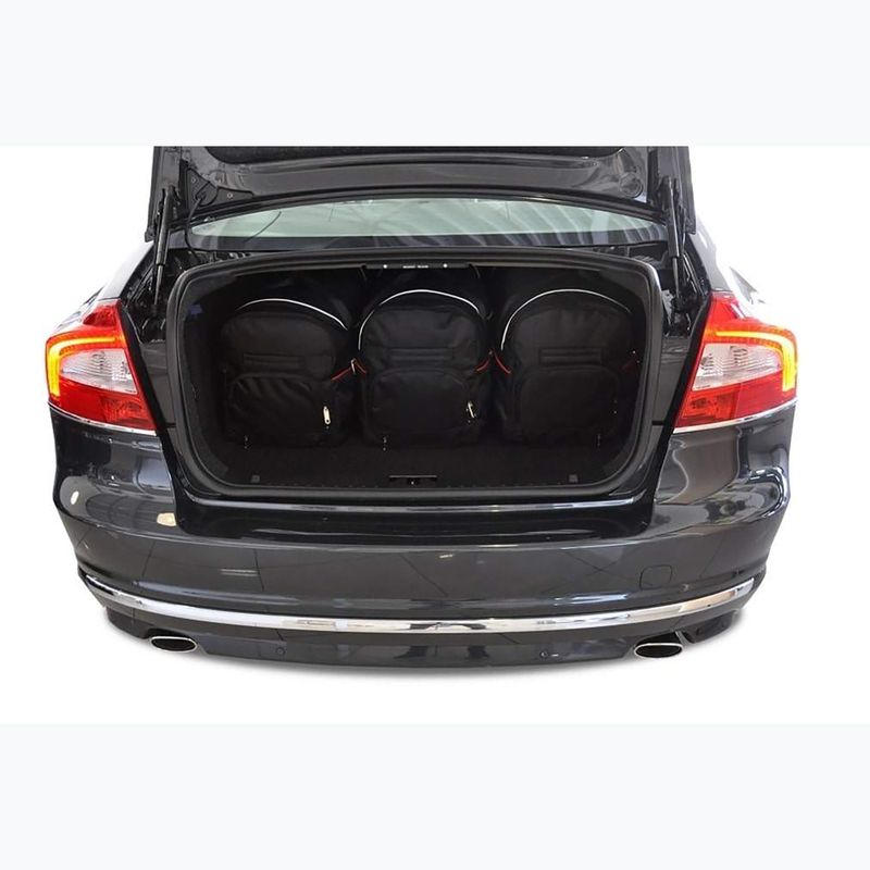 Gepäckträgertaschen-Set KJUST Volvo S80 2006-2016 5 Stk. Schwarz 16