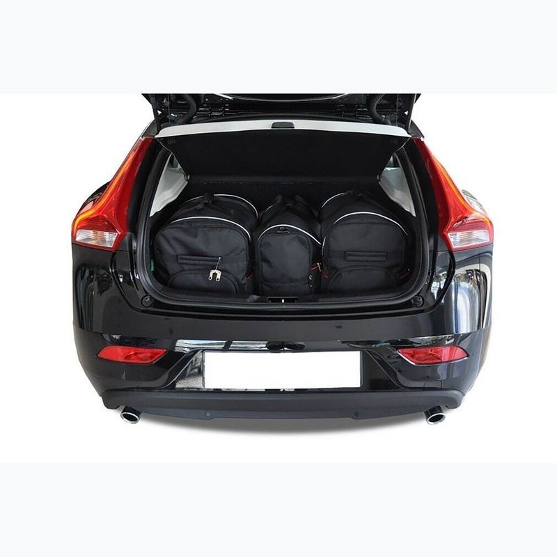 Gepäckträgertaschen-Set KJUST Volvo V40 Cross Country 2012-2019 3 Stk. Schwarz 13