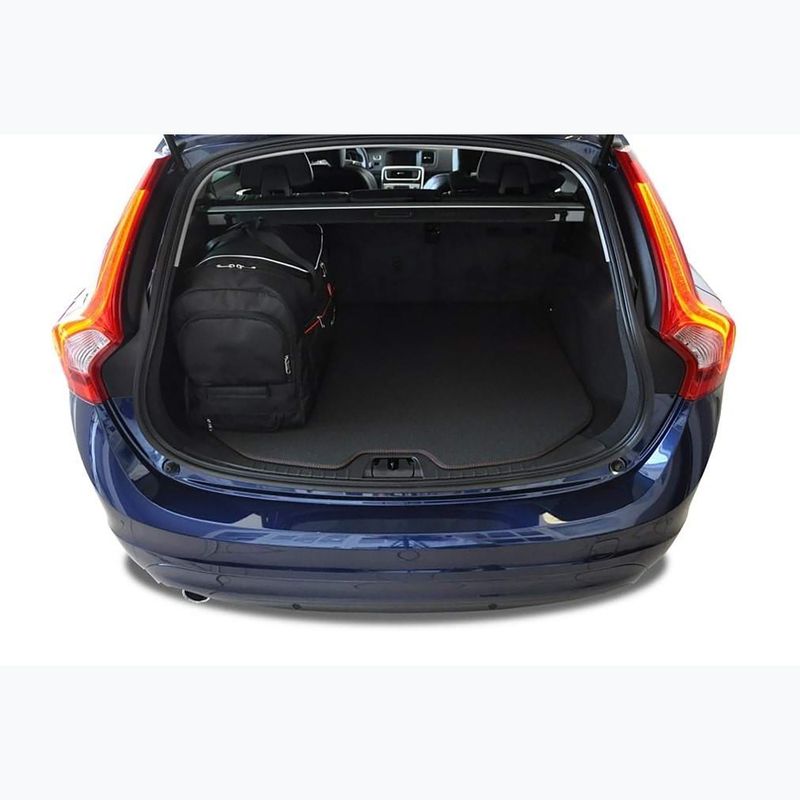 Gepäckträgertaschen-Set KJUST Volvo V60 Cross Country 2015-2018 4 Stk. Schwarz 19