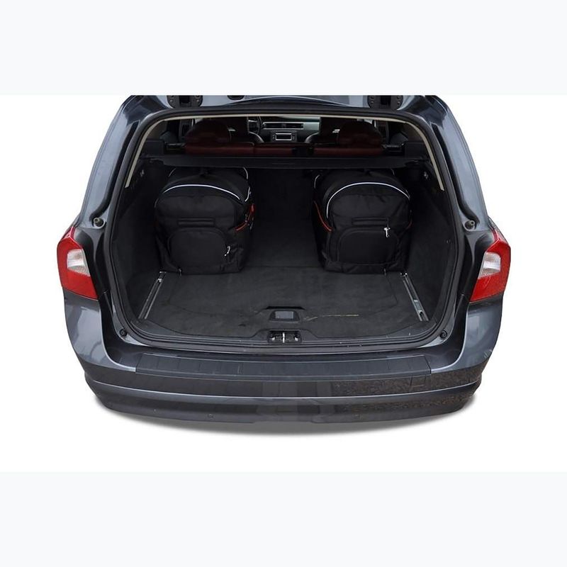 Gepäckträgertaschen-Set KJUST Volvo XC70 2007-2016 5 Stk. Schwarz 19