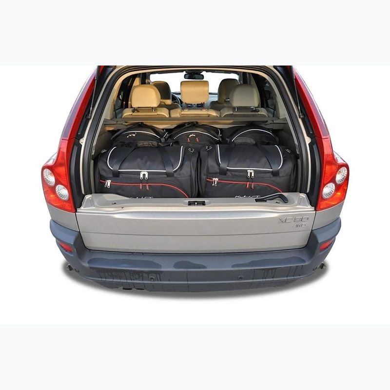 Gepäckträgertaschen-Set KJUST Volvo XC90 2002-2014 5 Stk. Schwarz 17
