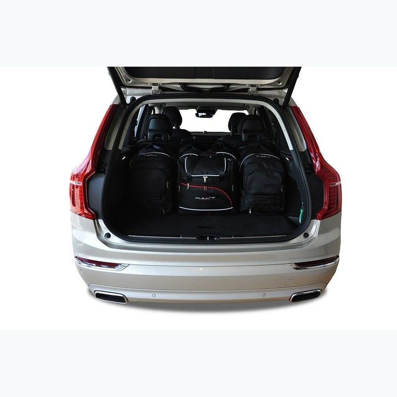 Gepäckträgertaschen-Set KJUST Volvo Xc90 2014+ 7 Stk. Schwarz 17