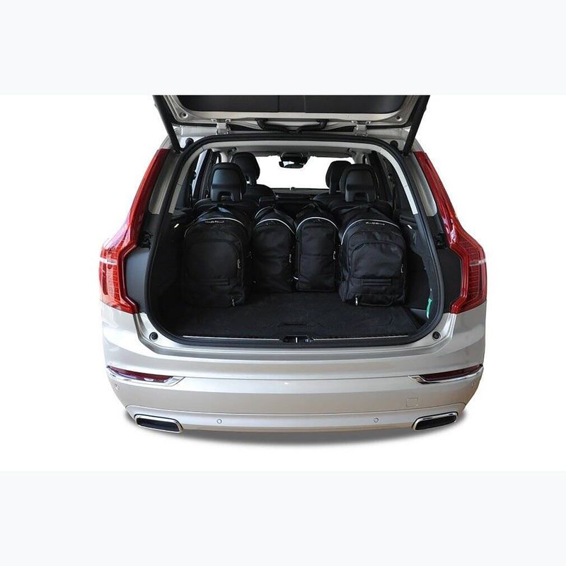 Gepäckträgertaschen-Set KJUST Volvo Xc90 2014+ 7 Stk. Schwarz 18