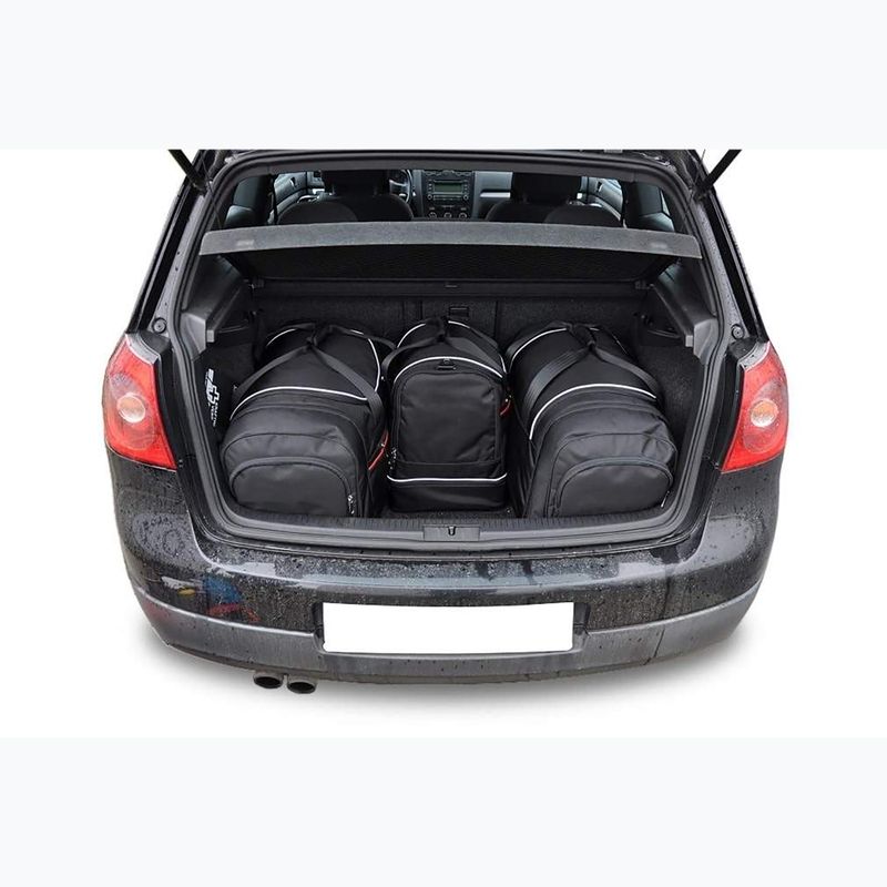 Gepäckträgertaschen-Set KJUST Volkswagen Golf Hatchback 2003-2008 4 Stk. Schwarz 16