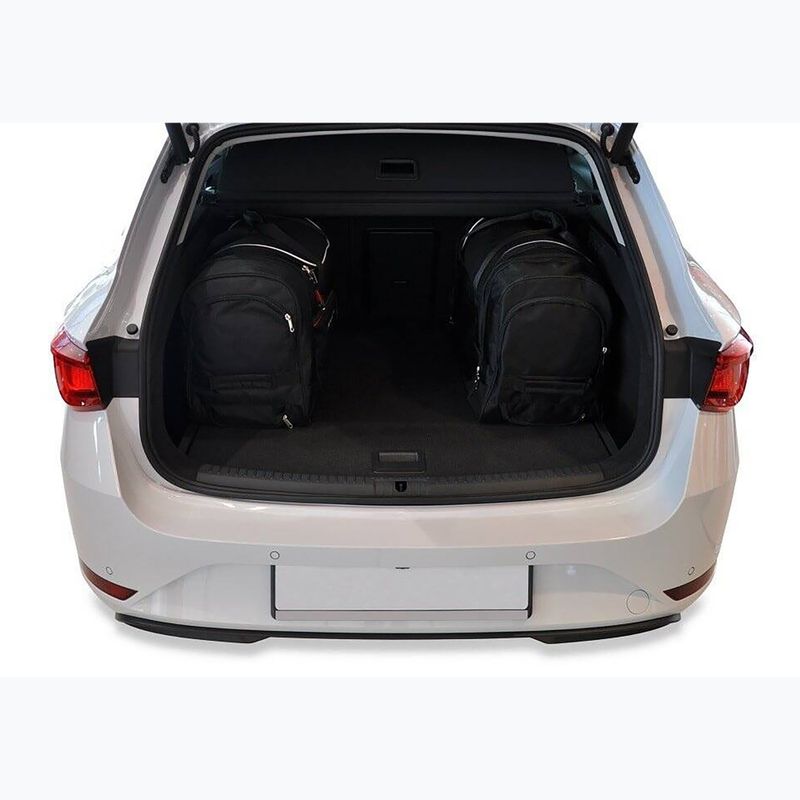 Gepäckträgertaschen-Set KJUST Seat Leon St Hybrid 2020+ 5 Stk. Schwarz 17