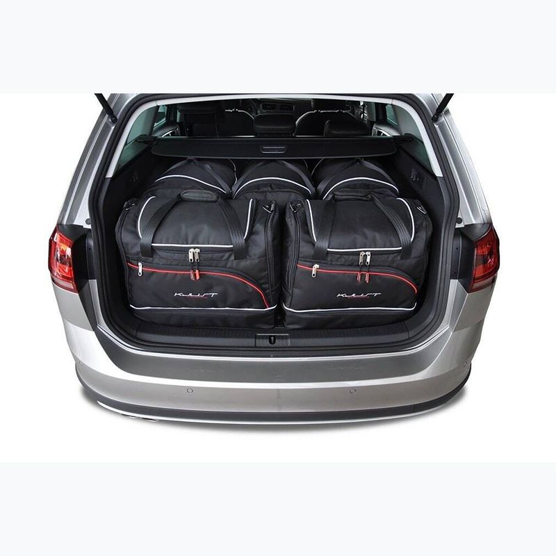 Gepäckträgertaschen-Set KJUST Volkswagen Golf Variant 2013-2020 5 Stk. Schwarz 17