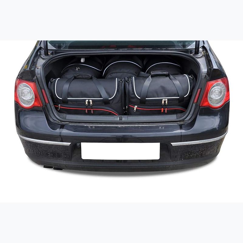 Gepäckträgertaschen-Set KJUST Volkswagen Passat Limousine 2005-2010 5 Stk. Schwarz 16
