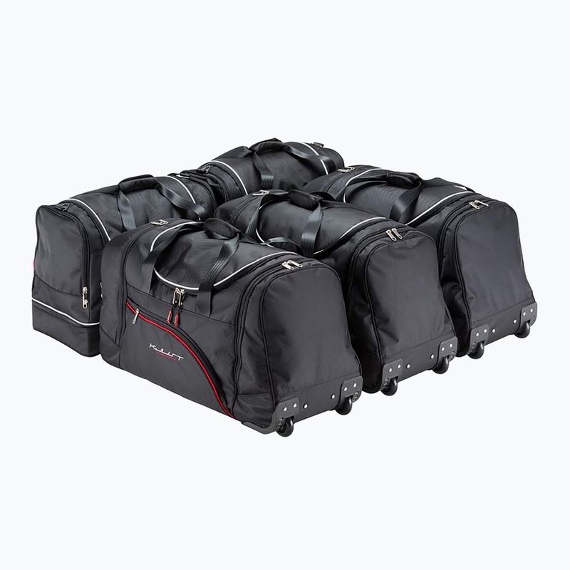 Gepäckträgertaschen-Set KJUST Volkswagen Passat Limousine 2010-2014 5 Stk. Schwarz 2