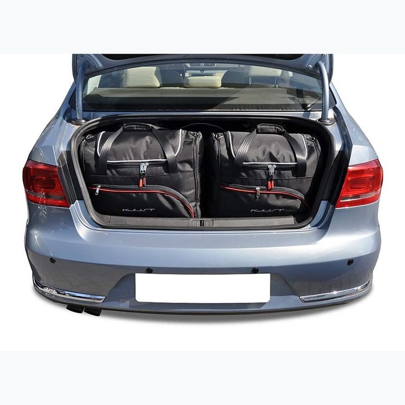 Gepäckträgertaschen-Set KJUST Volkswagen Passat Limousine 2010-2014 5 Stk. Schwarz 13
