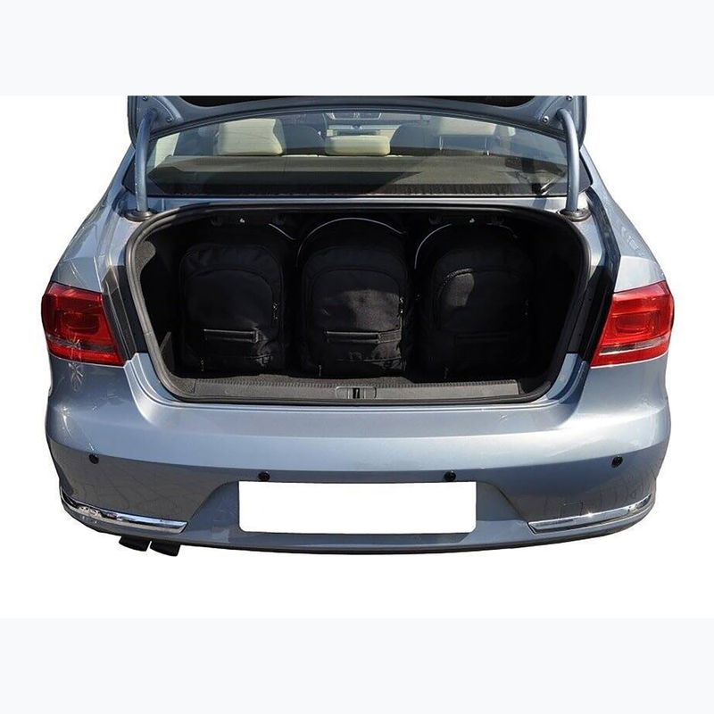 Gepäckträgertaschen-Set KJUST Volkswagen Passat Limousine 2010-2014 5 Stk. Schwarz 15