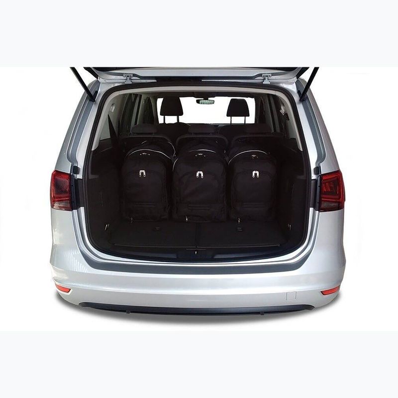 Gepäckträgertaschen-Set KJUST Volkswagen Sharan 2010+ 5 Stk. Schwarz 17