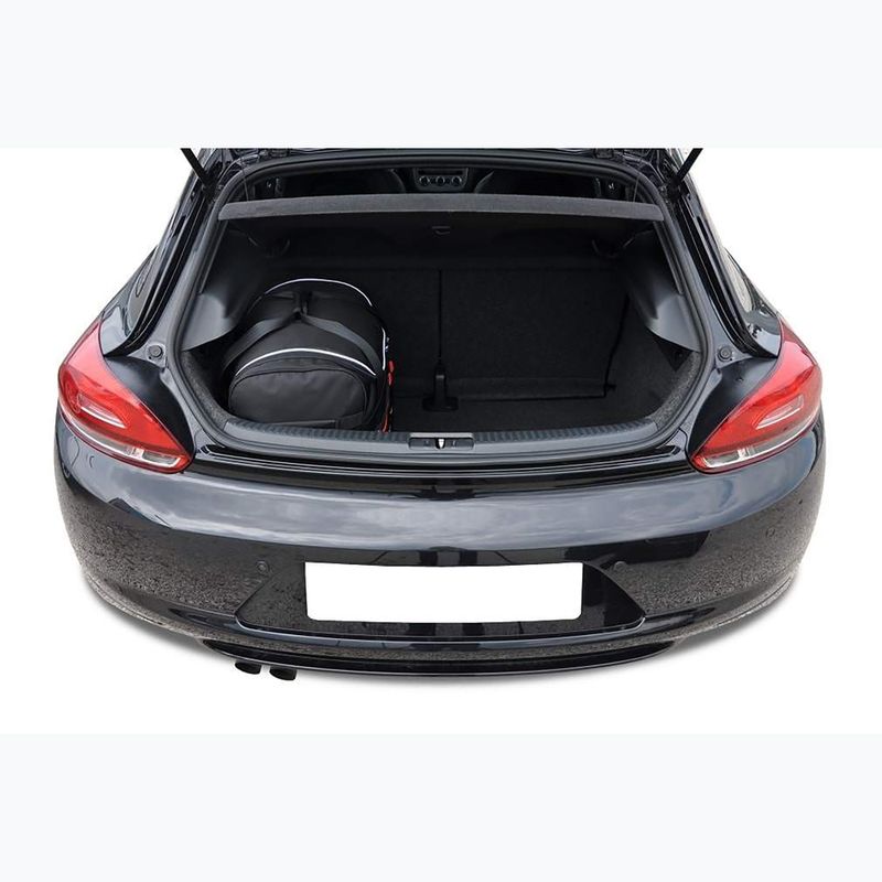 Gepäckträgertaschen-Set KJUST Volkswagen Scirocco 2008-2017 4 Stk. Schwarz 20